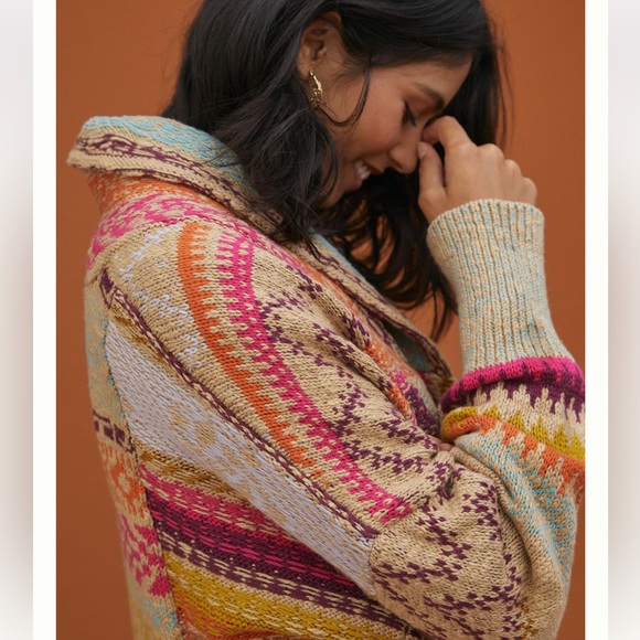 Anthropologie Multicolor Knit Sweater - Picture 2 of 10